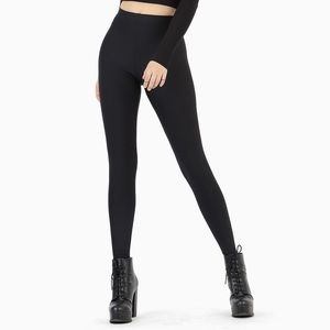 BlackMilk Matte Black HW Leggings Size S